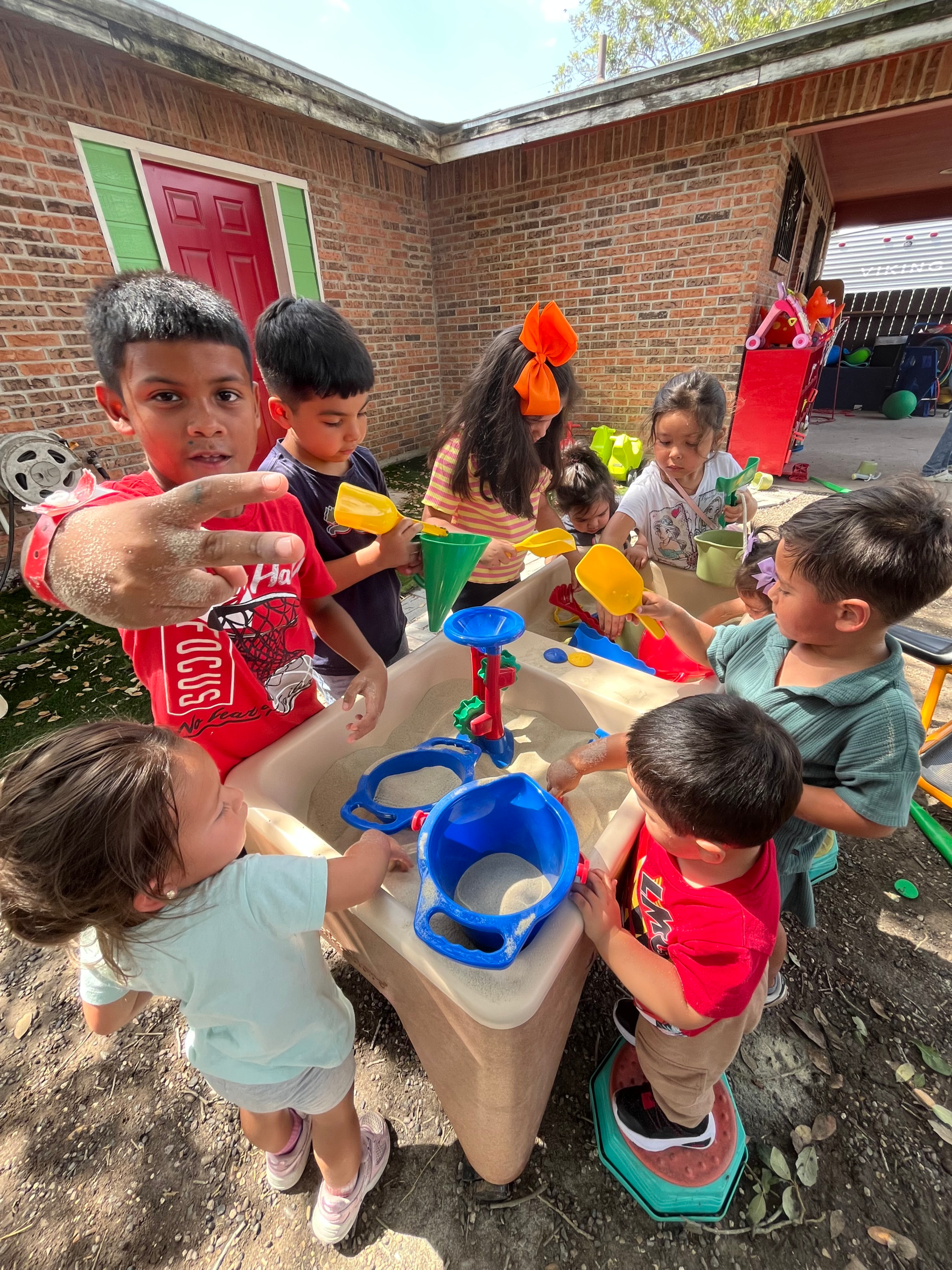 Children at Little Bears Daycare Edinburg TX