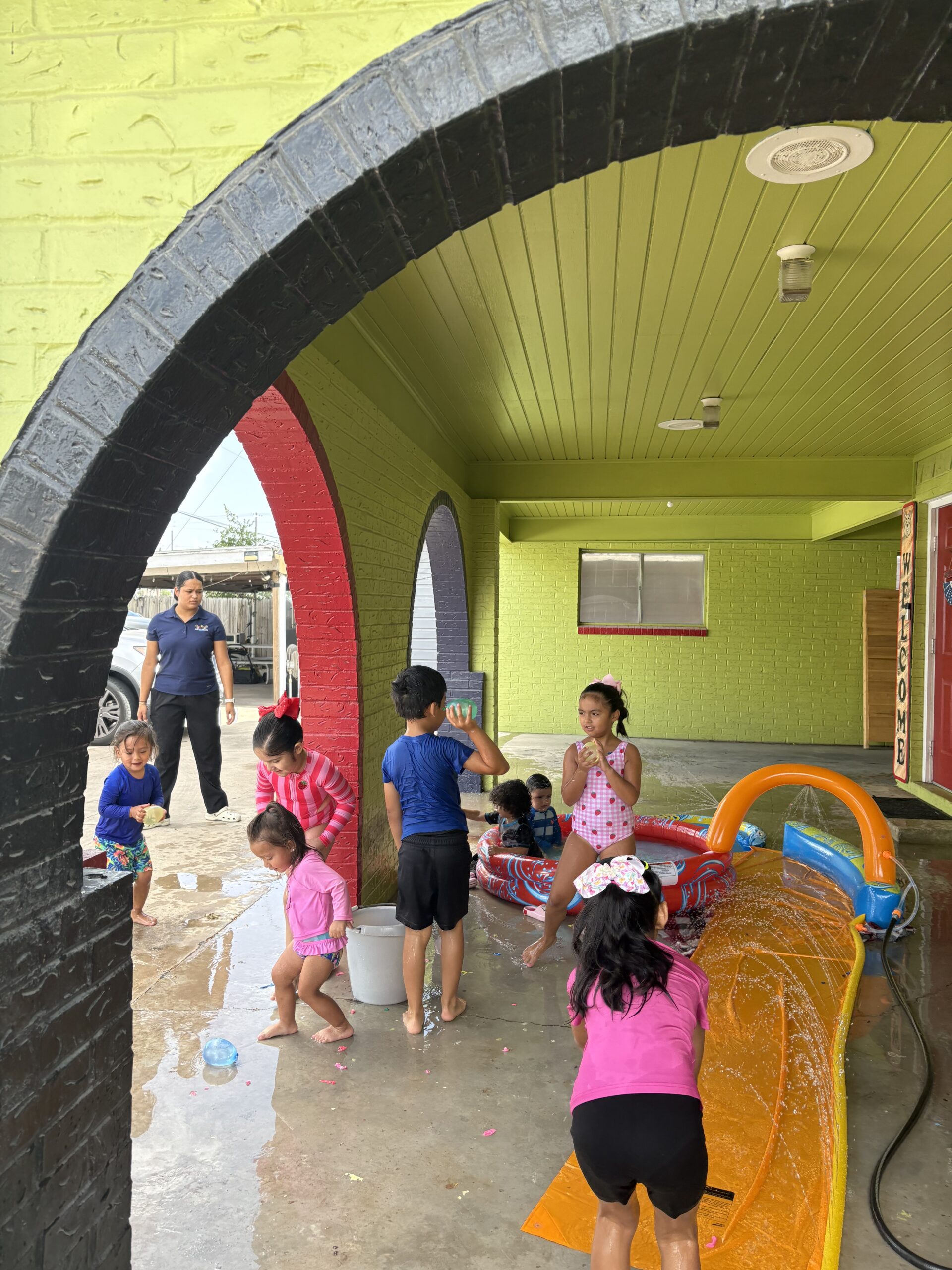 Children at Little Bears Daycare Edinburg TX